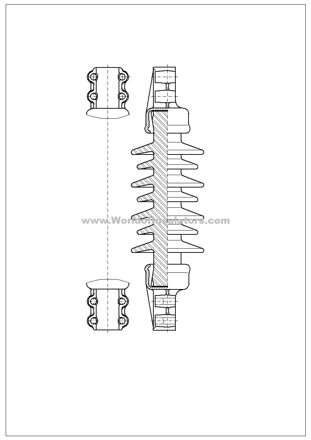 Bahnisolator DZL 25b