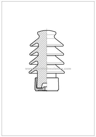 Izolátor podpěrný VPA 135/8a