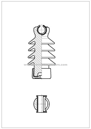 Post insulator VPAv 135/12/8a