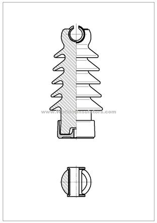 Post insulator VPAv 180/8/8a