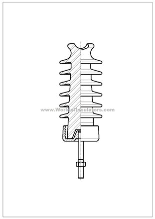 Stützisolator R170N